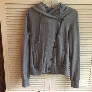 Hollister grey hoodie sz M